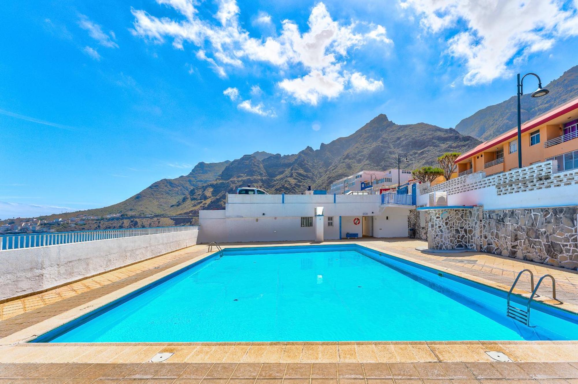 1St Line Sea View 3 Rooms Apartment In Tenerife 92M2 Bajamar  Exterior foto