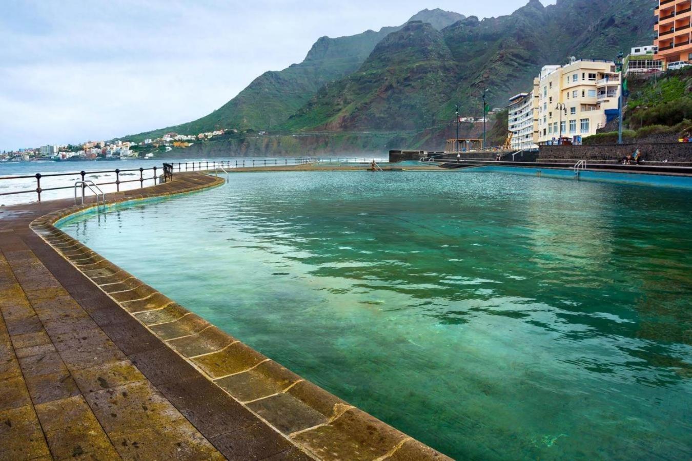 1St Line Sea View 3 Rooms Apartment In Tenerife 92M2 Bajamar  Exterior foto